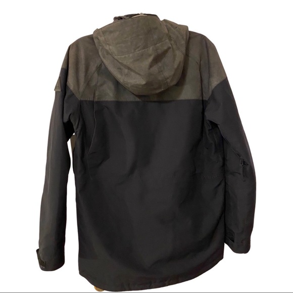 BURTON  Men's BREACH Shell Snow Jacket - GOLROD/TRCDRO - Picture 2 of 10